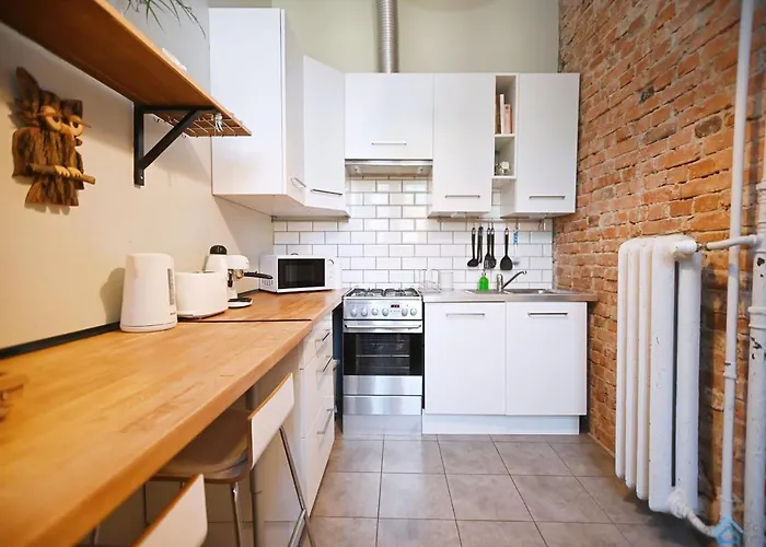 Bezowo-Niebieski Apartament 3City W Sopocie Z Parkingiem By Noclegi Renters