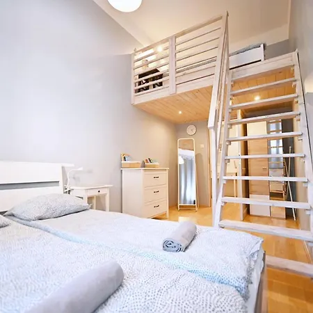 Bezowo-Niebieski Apartament 3City W Sopocie Z Parkingiem By Noclegi Renters Zoppot Exterior foto